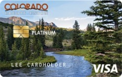 Colorado Credit Union Platinum VISA credit card